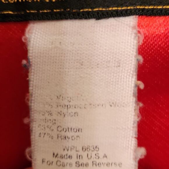 Eddie Bauer Women's Black Wool Coat w/ Anchor Buttons Size M - Picture 3 of 9